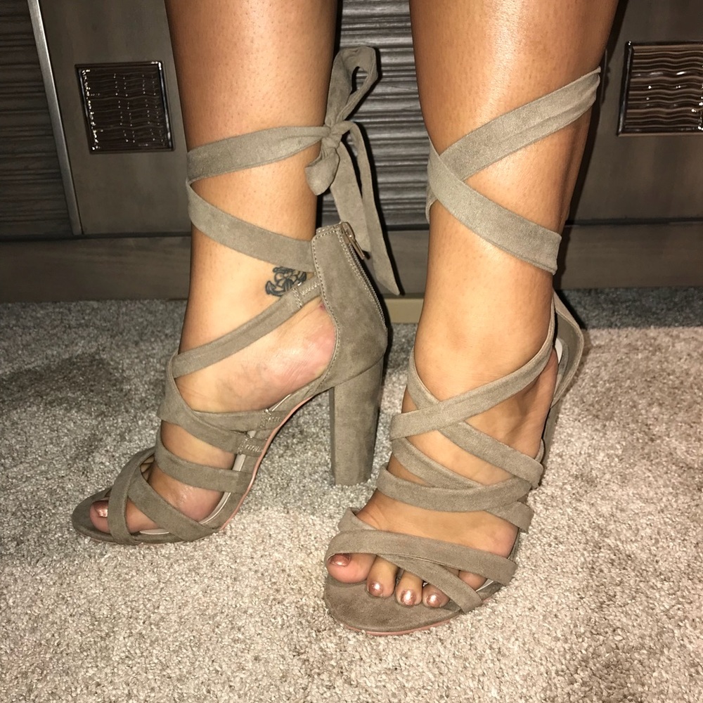 Strappy Sandal Heels